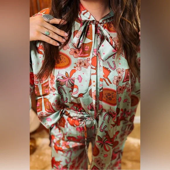 Lady The Brand: Lady Cherie Set festival matching set outfit rodeo country - Picture 2 of 12